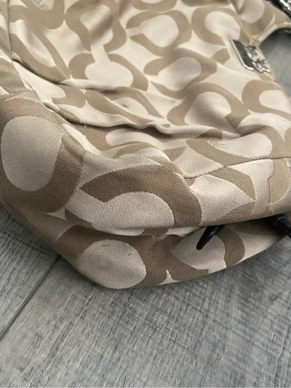 Coach bag signature